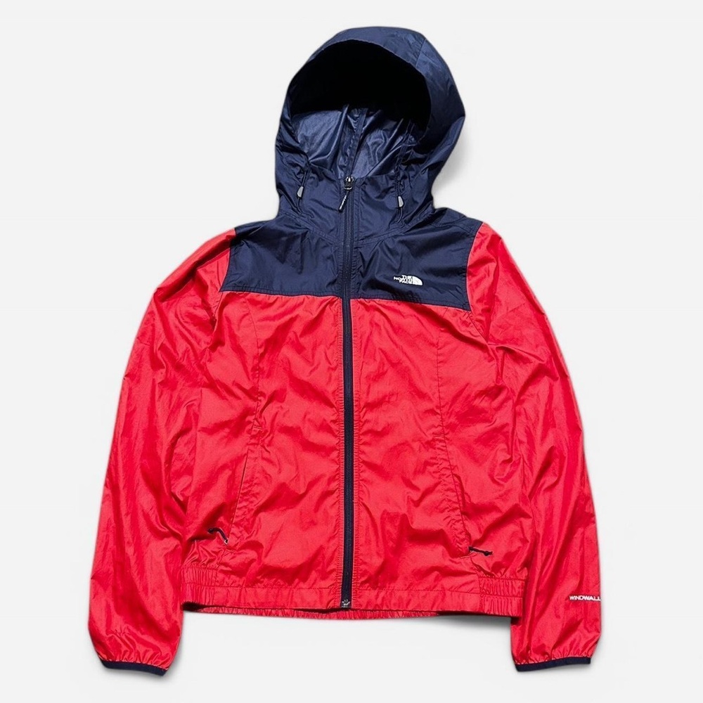 The North Face Crimson and Midnight Blue Hooded Jacket